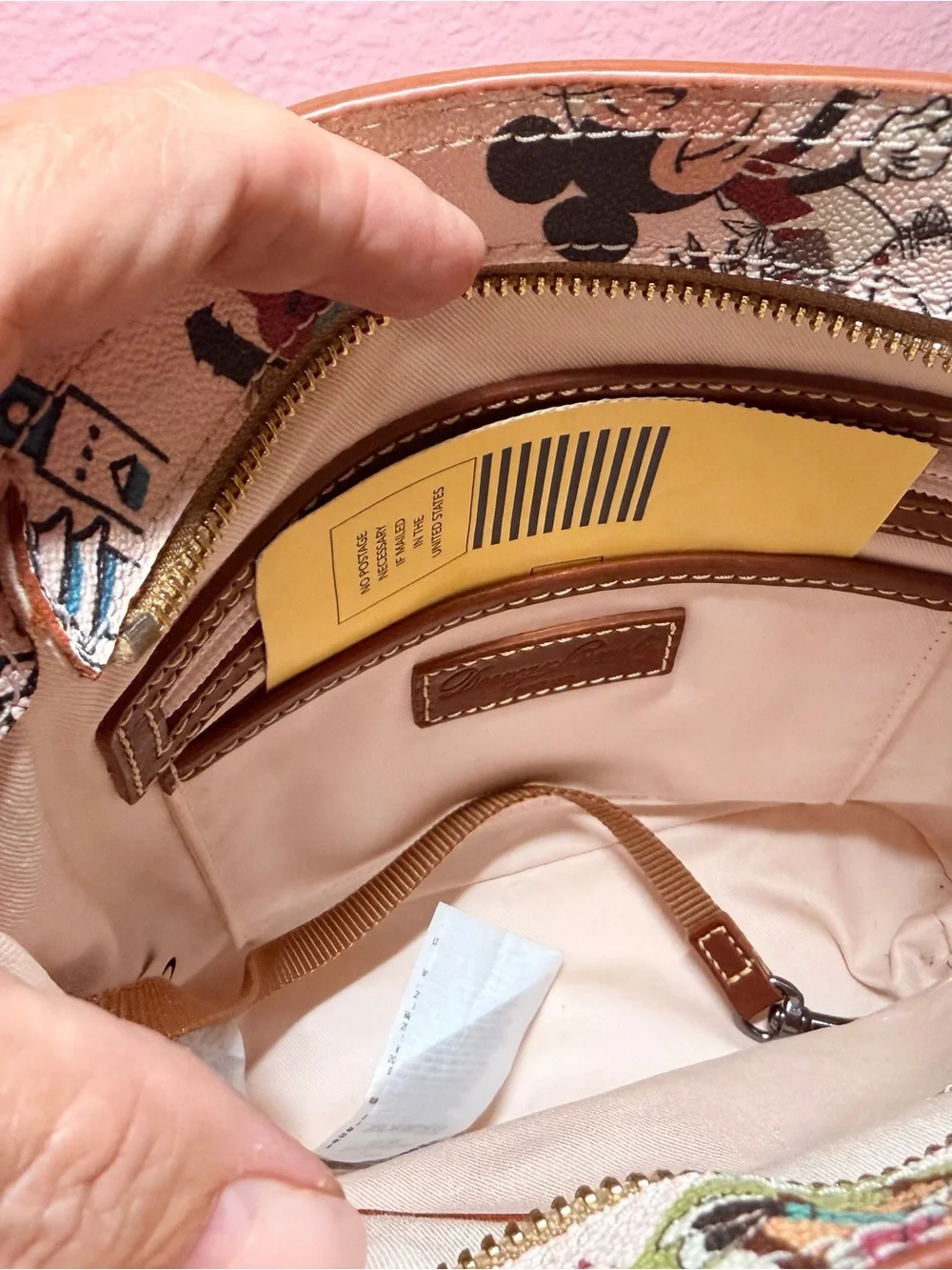 Dooney & Bourke Disney 2022 Epcot International Food & Wine Festival Crossbody